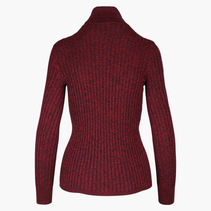 Gucci Silk Blend Turtleck Red