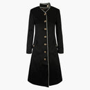 Gucci Silk Duschesse Coat Black