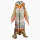 Gucci Silk Embellished Floral Dress Multi