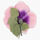 Gucci Silk Flower Brooch Pink