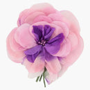 Gucci Silk Flower Brooch Pink
