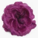 Gucci Silk Flower Brooch Purple