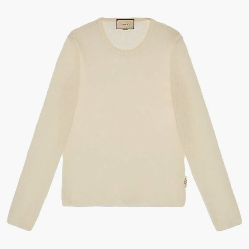 Kości słoniowej Gucci Silk Mohair
