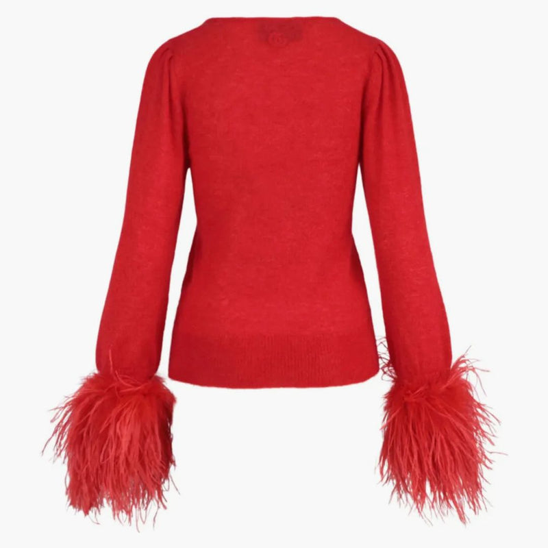 Magli di Silk Mohair Gucci Red