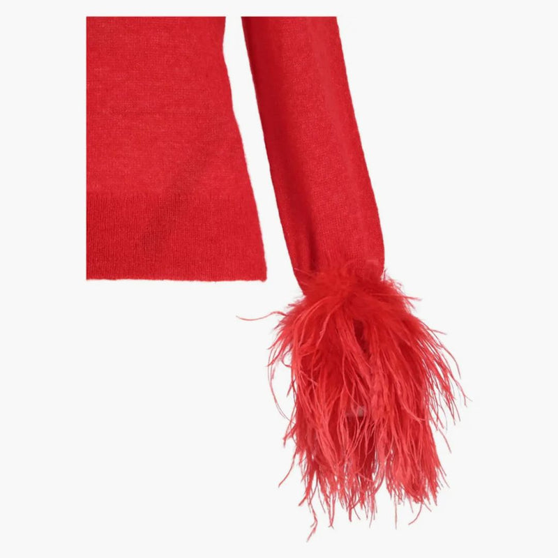 Magli di Silk Mohair Gucci Red