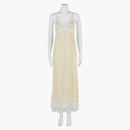 Gucci Silk Sleeveless Night Gown White