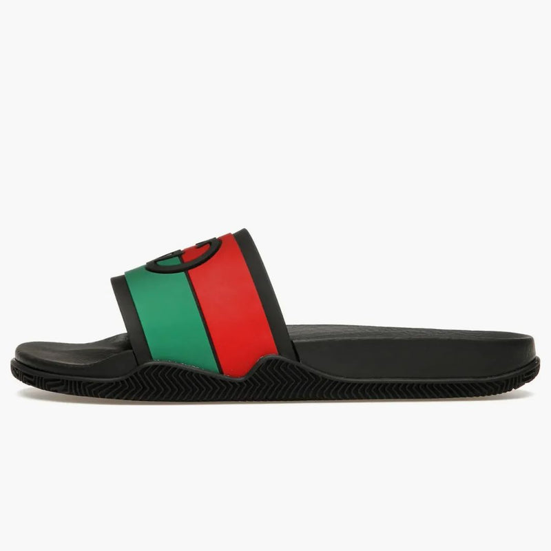 Gucci Slide Interlocking G Black