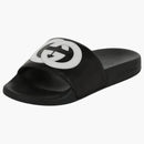 Gucci Slide entrelazando G Black White (niños)