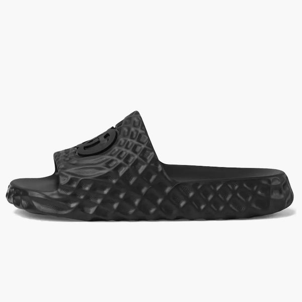 Gucci Slide Sandal Interlocking G Black Water Ripples