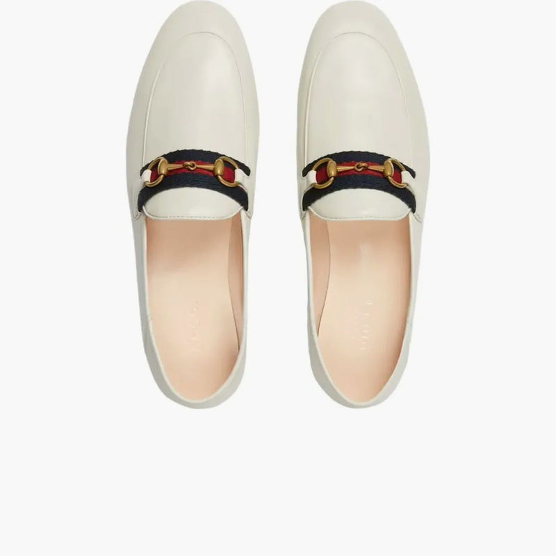 Gucci Slip on Loafer s Weith Weit kůží