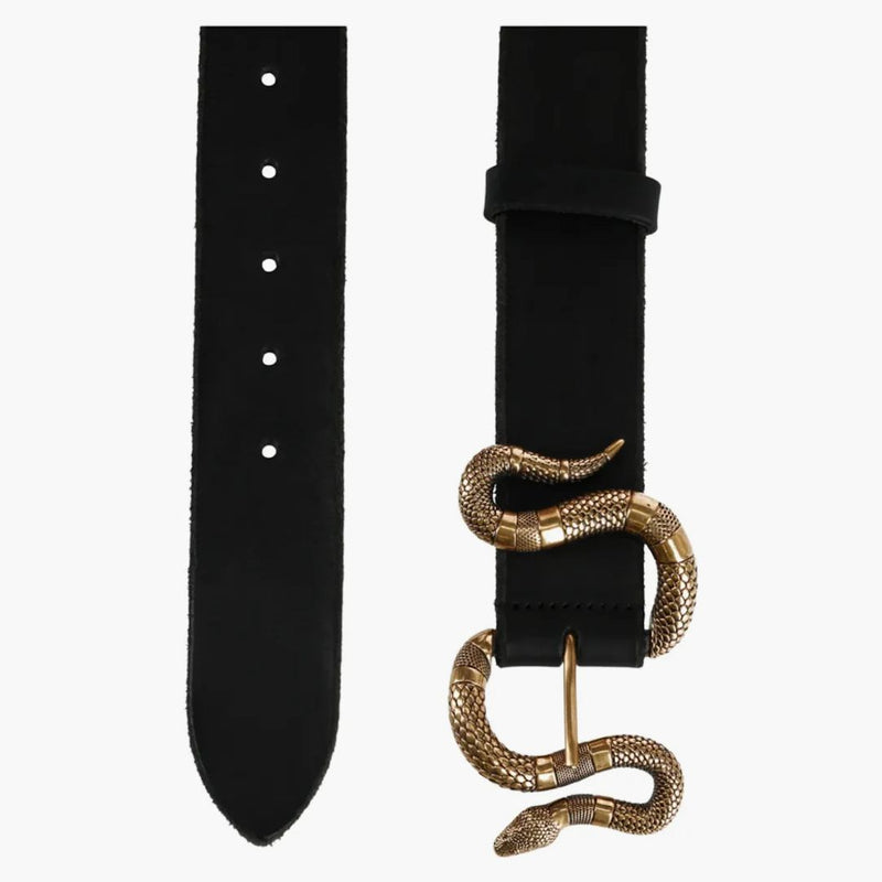 Gucci ormspänne svart svart