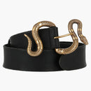 Gucci hadí přezka černý