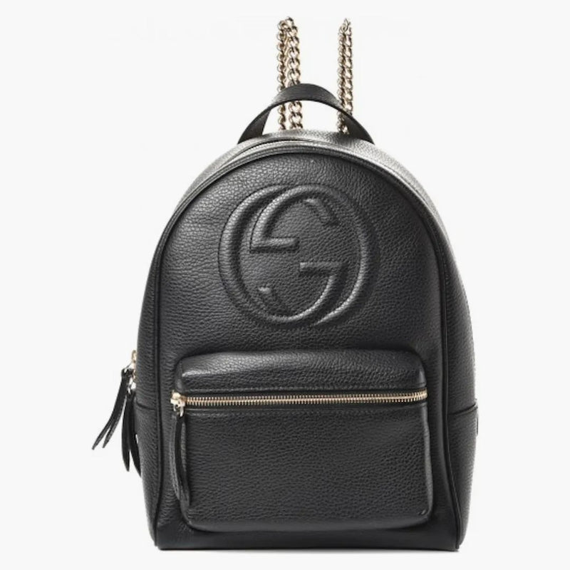 Gucci Soho Chain batoh černý