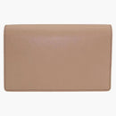 Gucci Soho Disco plånbok på kedjan beige