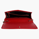 Gucci Soho Disco Wallet on Chain Red