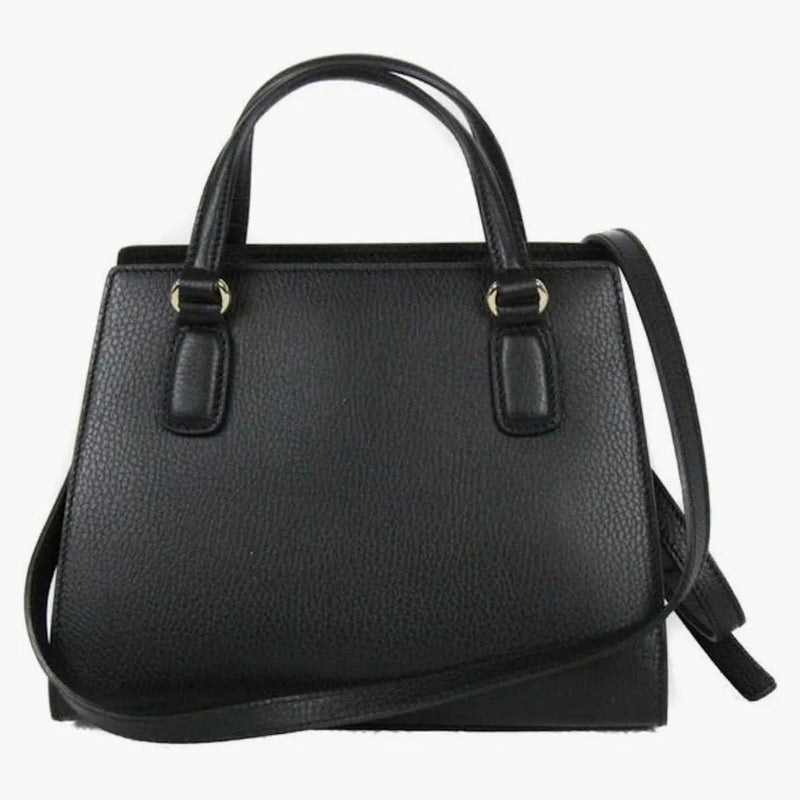 GUCCI SOHO Pebbled Dead Small Black