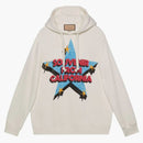 Gucci Souvenir from California Printed Hoodie White