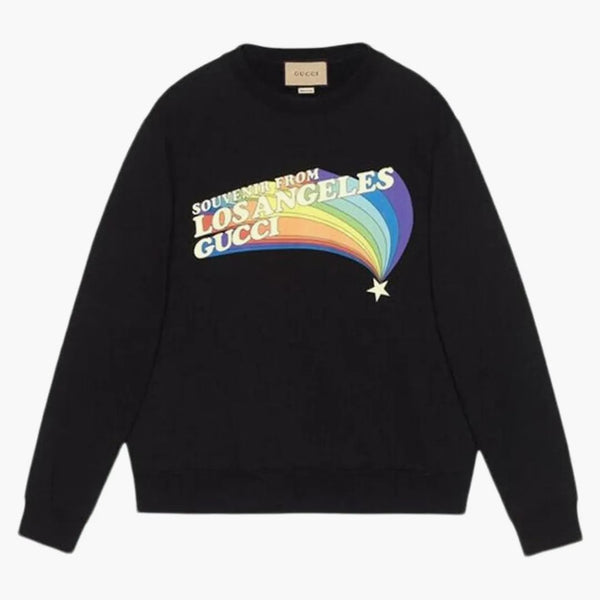 Pamiątka Gucci z bluzy Los Angeles Black