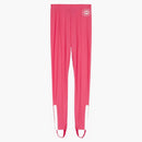 GUCCI STRASPLING JERSEY SUTIRRUP LEGINGS PINK