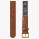 Gucci Square Buckle Belt Blue/brown