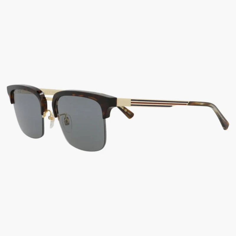 Gucci Square Frame Acetate Solglasögon Havanna/Gold/Gray (GG1226S-30013483-002)