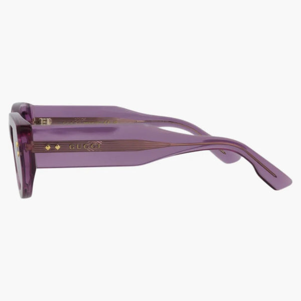 Gucci Square Frame Acetate Omplani da sole Violet/Violet/Blue (GG1215S-30013473-003)