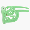 Gucci Square-frame Injection Sunglasses Green/green/green (gg1325s-30013843-004)