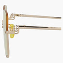 Gucci Square frame Metal Sunglasses Gold/Gold (GG1279S-30013846-006)