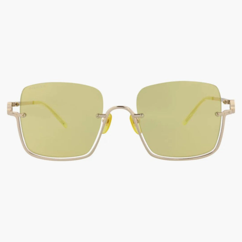 Gucci Square Frame Metal Solglasögon Guld/guld (GG1279S-30013846-006)