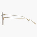 Gucci Square Frame Metal Solglasögon Guld/guld/rosa (GG1030SK-30011827-005)