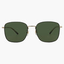 Gucci Squareframe Metal Sunglasses Gold/Havana/Green (GG1350S-30013913-003)