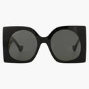 Gucci Square-frame Recycled Acetate Sunglasses Black/black/grey (gg1254s-30013851-001)