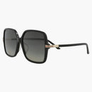 Gucci Square frame recycled acetate sunglasses Black/Black/Gray (GG1448SA-30014448-005)