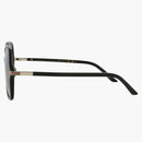 Gucci Square frame recycled acetate sunglasses Black/Black/Gray (GG1448SA-30014448-005)