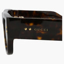 Gucci Square frame Recycled Acetate Sunglasses Havana/Havana/Brown (GG1262S-30013828-002)