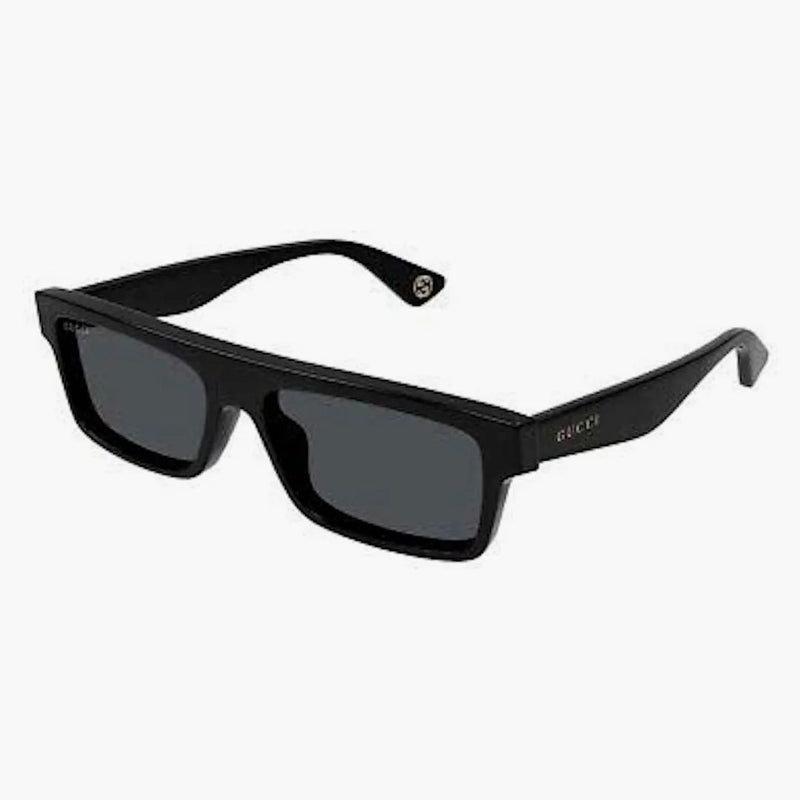 Gucci Square Frame Solglasögon svart/svart (GG1616S-001-57)