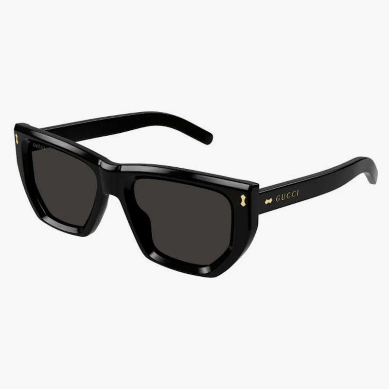Gucci Square Frame Sunglasses Black/Gray (GG1520S-001-53)