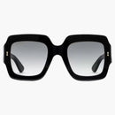 Gucci Square Frame Sunglasses Black (691323 J0744 1012)