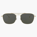 Gucci Square Rectangle Sunglasses Gold/Gold/Gray (GG1183S-30013463-001)