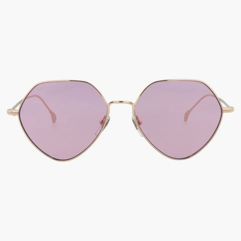Sluneční brýle Gucci Square Gold/Gold/Pink (GG1182S-30013461-004)