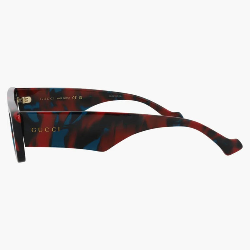 Gucci Square Rectangle Sunglasses Havana/Havana/Blue (GG1331S-30013890-007)