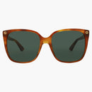Sluneční brýle Gucci Square Havana/Havana/Green (GG0022S-300969-002)