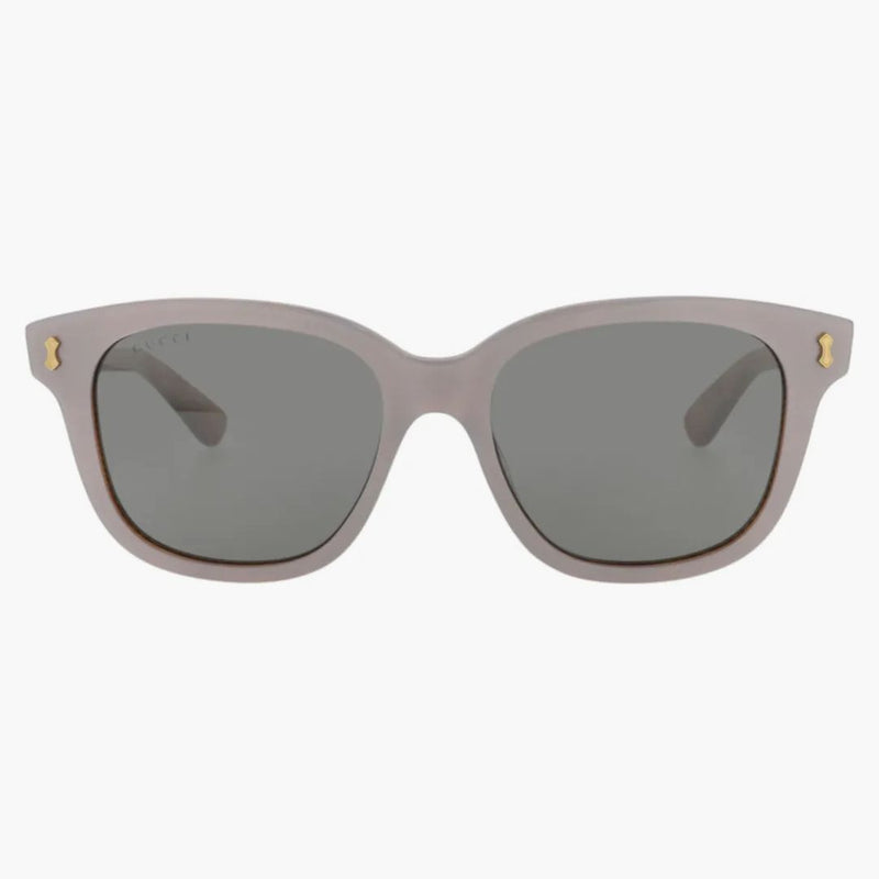 Gucci Square Rectangle Sunglasses Silver/Silver/Brown (GG1264S-30013834-004)