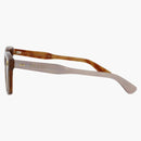 Gucci Square Rectangle Sunglasses Silver/Silver/Brown (GG1264S-30013834-004)