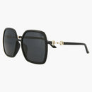 Gucci Square Sunglasses Black/Black/Gray (GG0890SA-30011146-001)