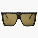 Gucci Square Sunglasses Black (GG0733S-005-62)