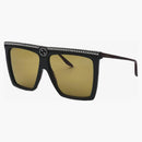 Gucci Square Sunglasses Black (GG0733S-005-62)