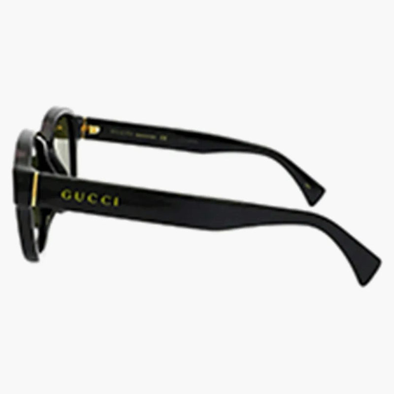 Gucci Square Sunglasses Black/Green (GG1140SK-002)