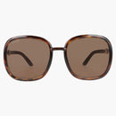 Gucci Square Solglasögon Havana/Havana/Brown (GG0893S-30010361-002)