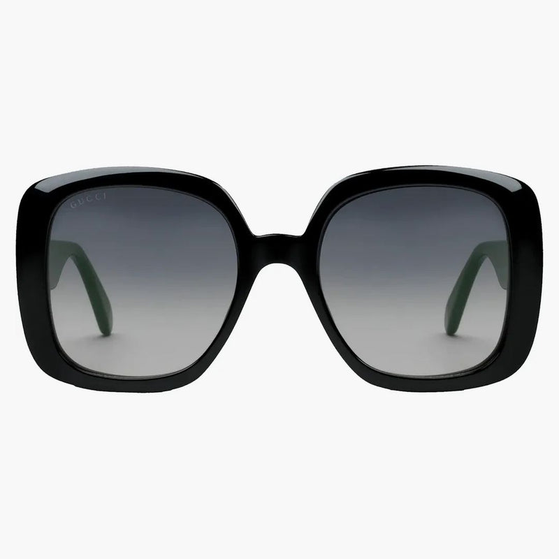 Sluneční brýle Gucci s webovou černou (623884 J1691 1013)